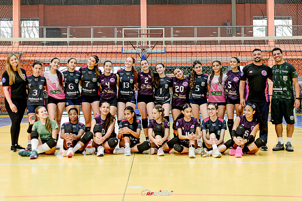 Caldense Sub-15 vence Guaratinguetá-SP pela Liga Regional de Voleibol