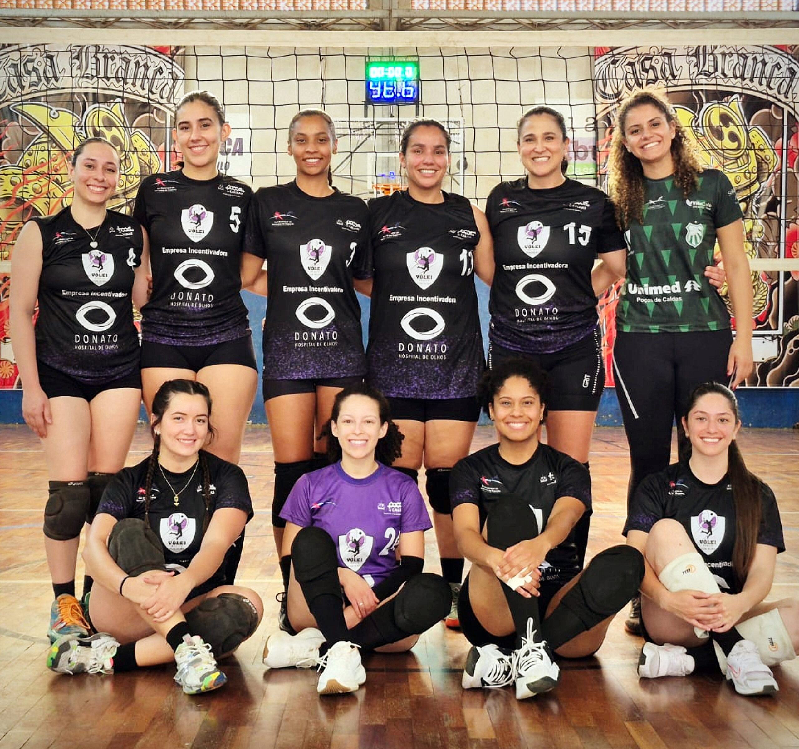 Caldense/Expansão vence Casa Branca por 3 a 0 pela Liga Sanjoanense de Voleibol