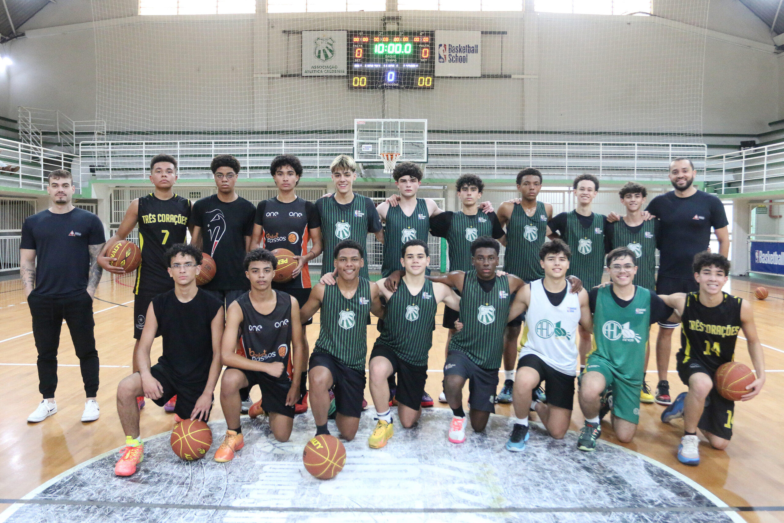 Caldense recebe etapa de avaliação da Federação Mineira de Basquete para seleção Sub-16