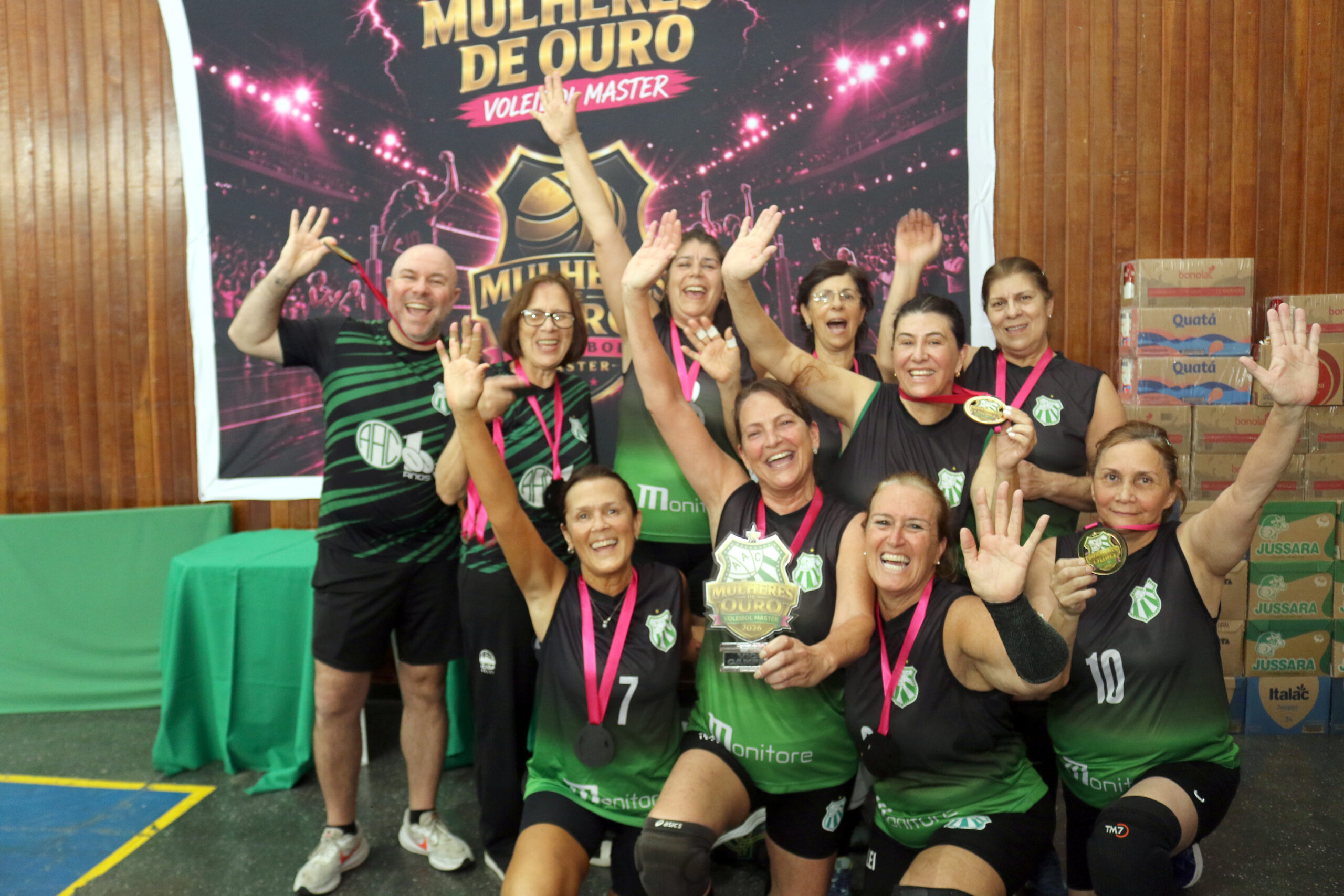 Caldense conquista vice-campeonato no 1º Torneio Mulheres de Ouro de Vôlei Feminino 59+
