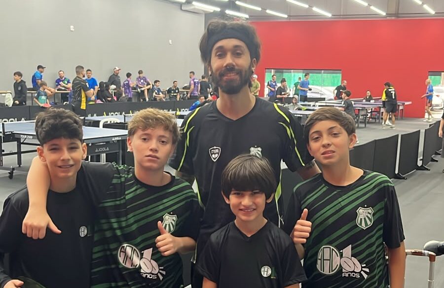 Caldense conquista dois pódios no Campeonato Aberto de Tênis de Mesa em Mogi Mirim