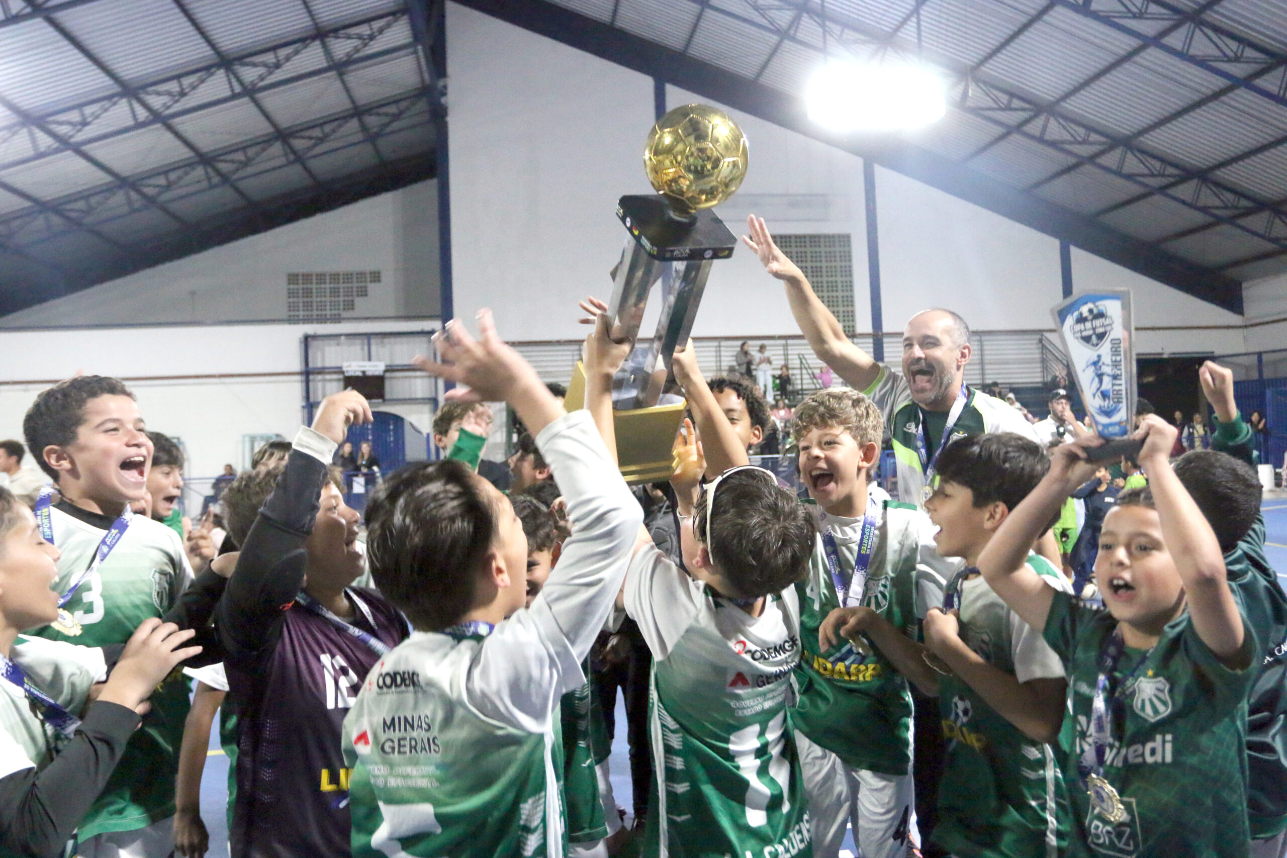Caldense conquista título da Copa de Futsal Pré-Mirim da Zona Sul