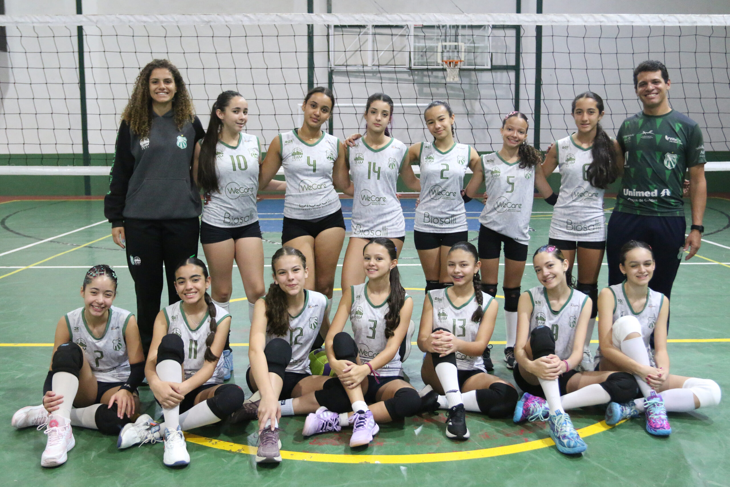 Caldense recebe circuito da Liga Novo Vôlei e movimenta quadras do clube