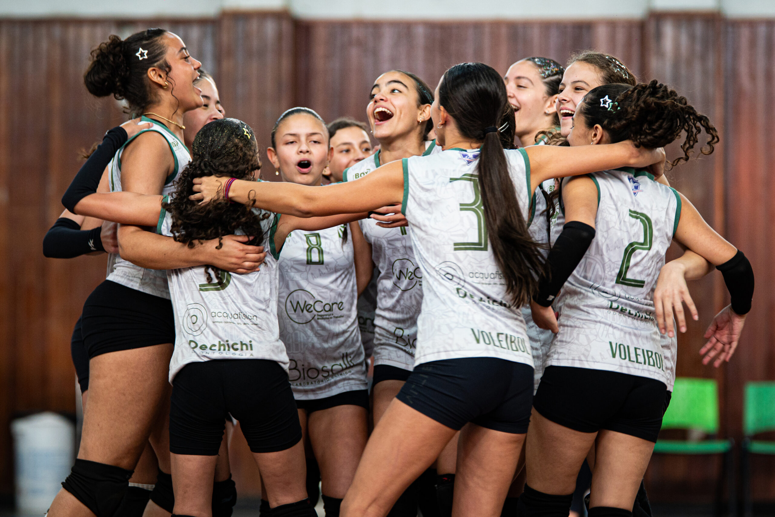 Sub-13 feminino de vôlei da Caldense vence Aguaí-SP e mantém 100% de aproveitamento na Liga Sanjoanense