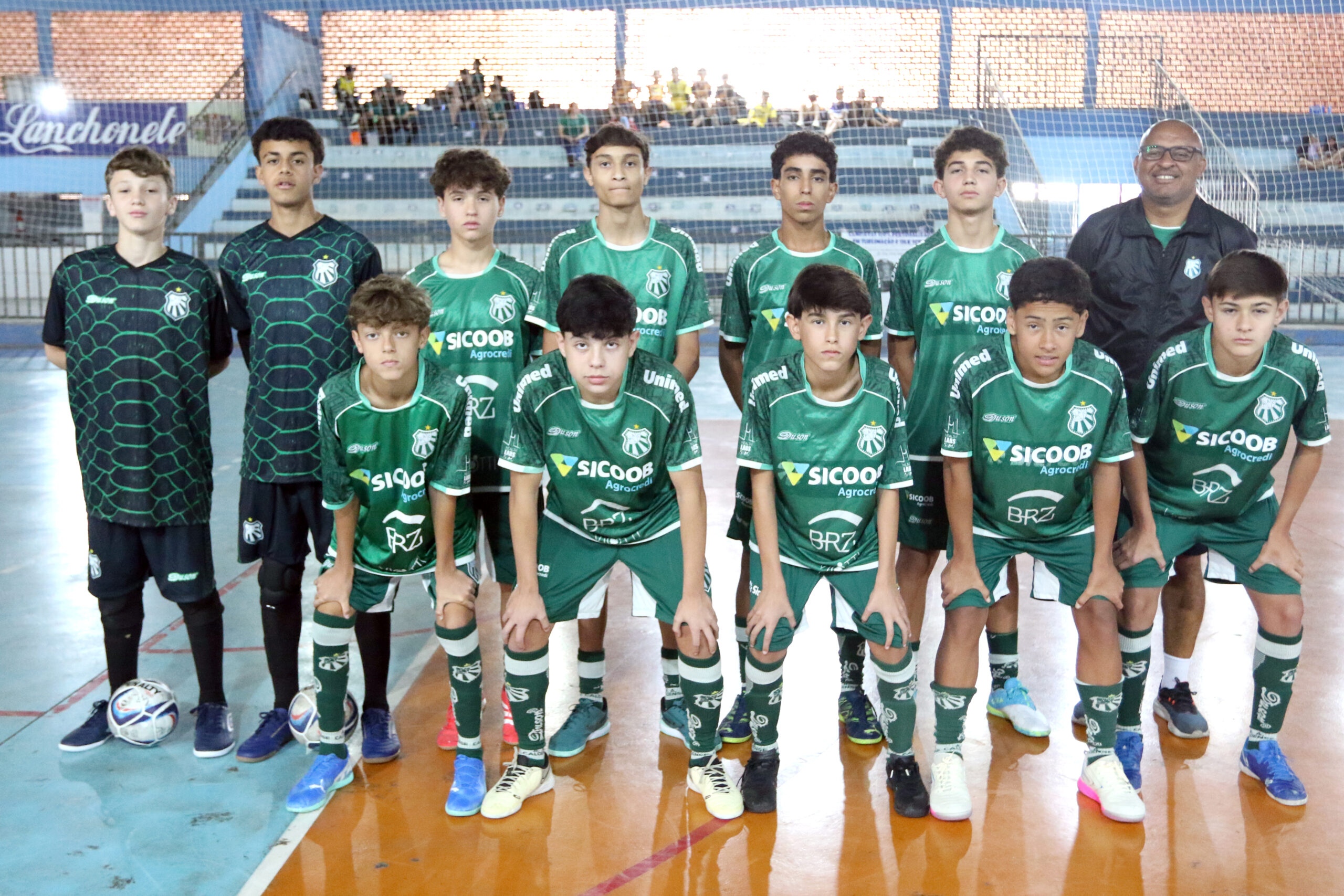 Futsal Sub-15 da Caldense começa Lidarp 2026 com duas vitórias e destaque ofensivo