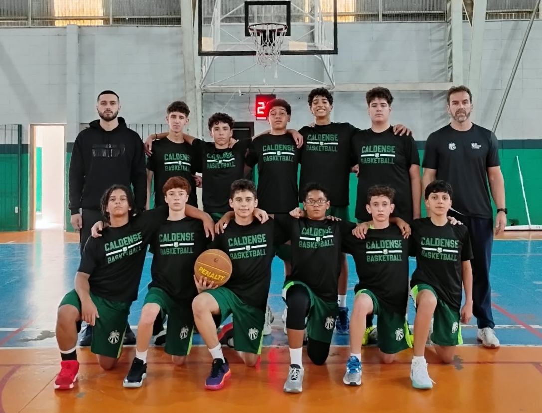 Basquete da Caldense Sub14 vence Abavi Vinhedo e avança confiante na Série Prata da ARB