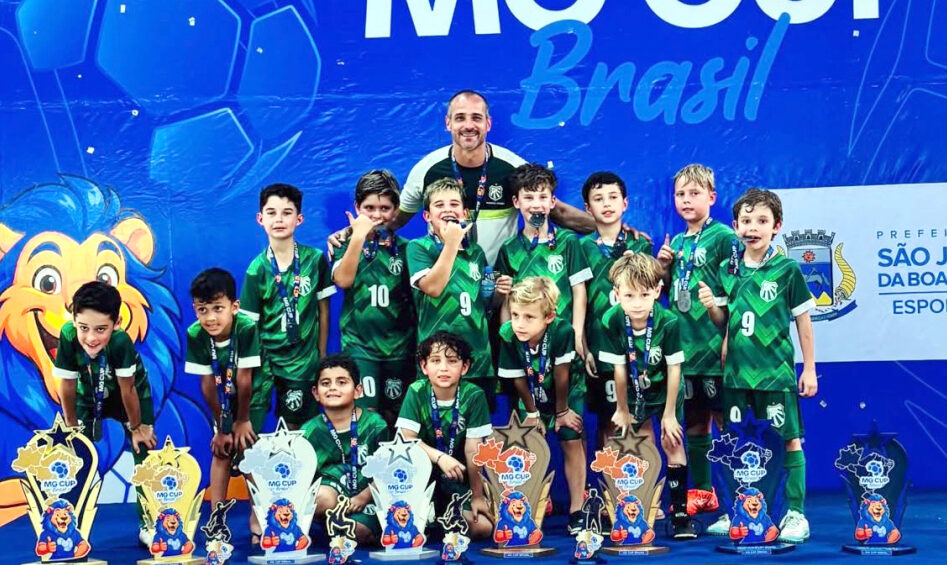 Caldense participa da MG Cup com equipes Sub-8 e Sub-10