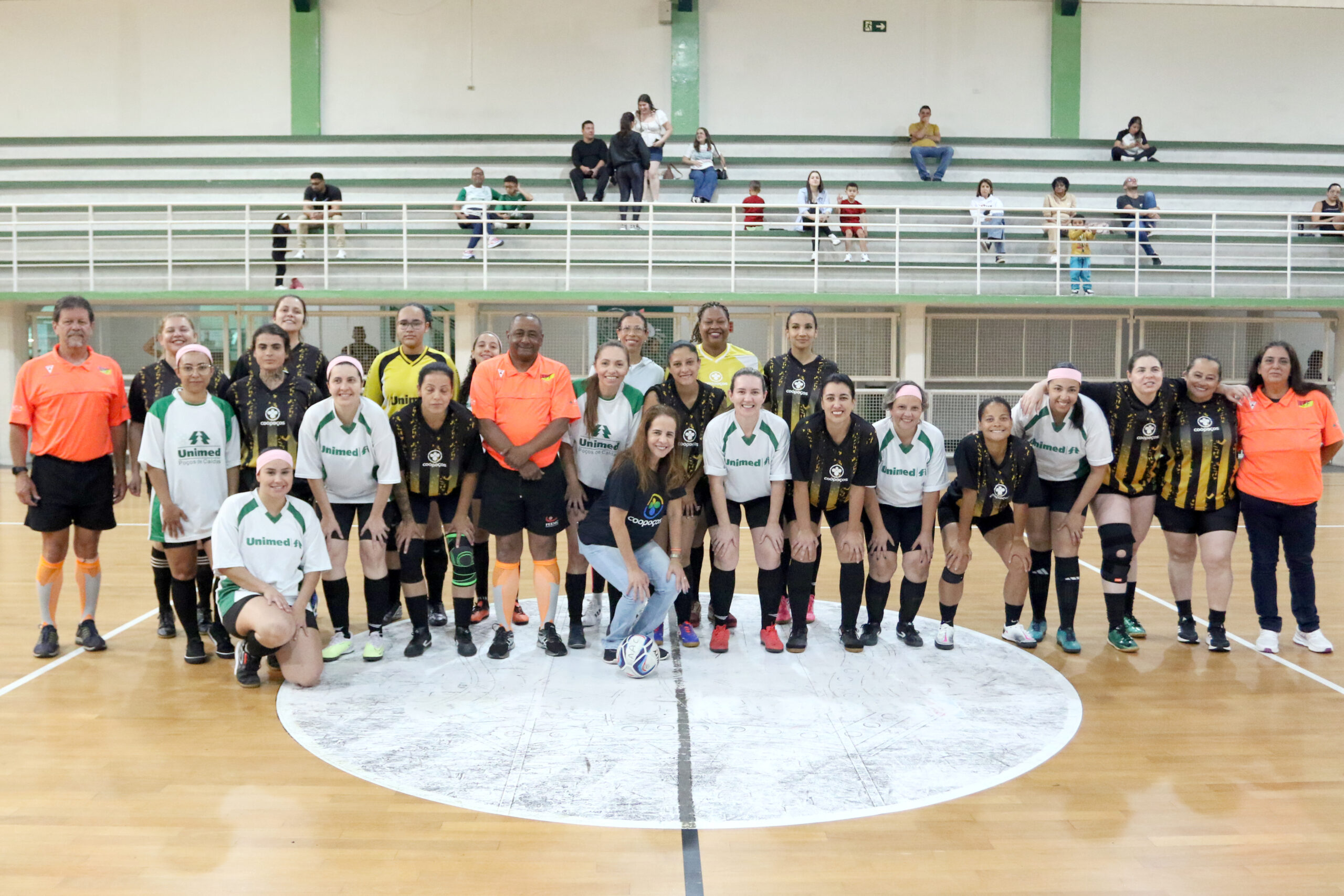 Caldense recebe jogo de futsal feminino solidário em prol do GAAPO