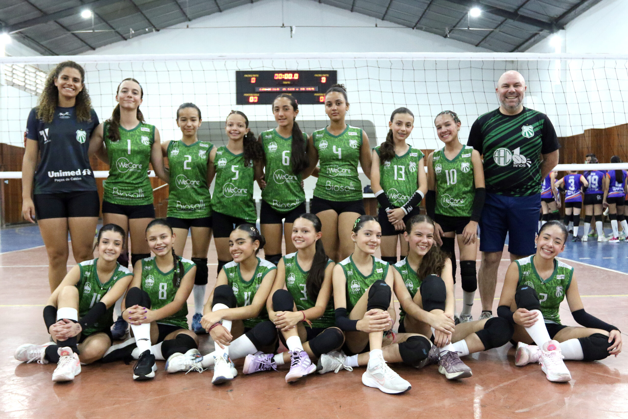 Sub-13 feminino da Caldense vence Colégio Ultra e mantém 100% de aproveitamento na Liga Sanjoanense